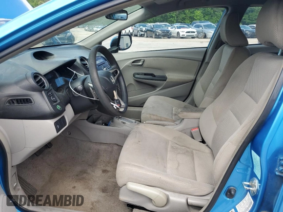 2011 Honda Insight EX with VIN JHMZE2H73BS005723, listed as a Copart auction lot 55420735 with 155,674 mi miles and Salvage title. Bid and sale history available at DreamBid. Image 7.