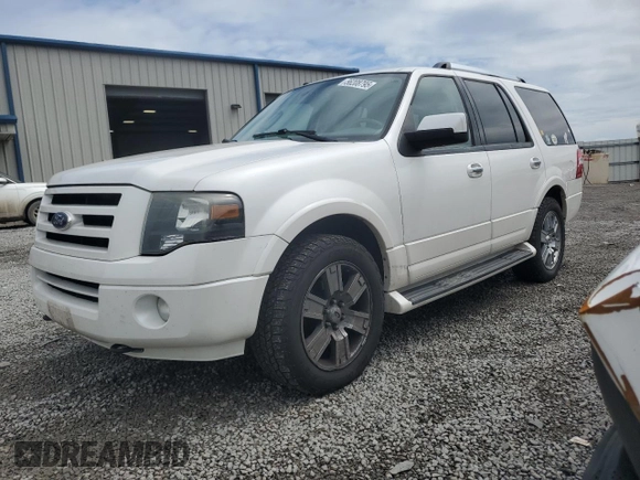 2010 Ford Expedition Limited with VIN 1FMJU2A57AEB21526, listed as a Copart auction lot 56208795 with 253,439 mi miles and Salvage title. Bid and sale history available at DreamBid. Image 1.