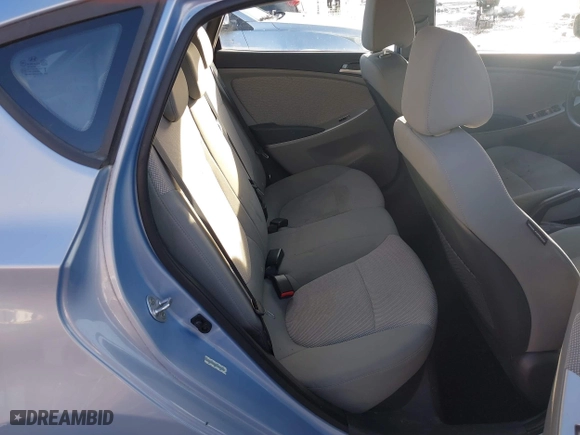 2014 Hyundai Accent GS with VIN KMHCT5AE8EU145312, listed as a IAAI auction lot 41021429 with 70,835 mi miles. Bid and sale history available at carsss.com. Image 8.