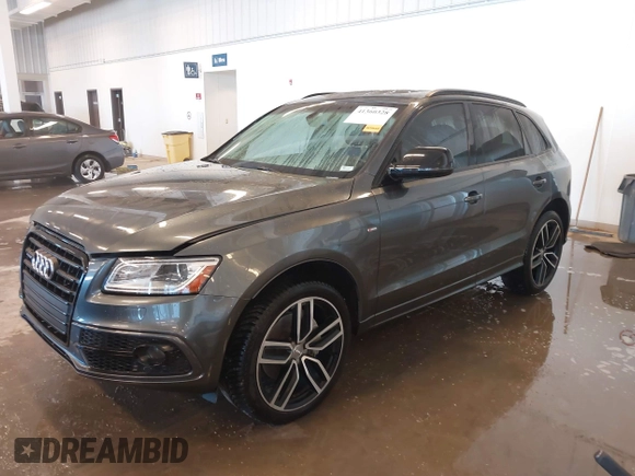 2016 Audi Q5 Premium Plus with VIN WA1D7AFP1GA136501, listed as a IAAI auction lot 41360328 with 73,393 mi miles. Bid and sale history available at carsss.com. Image 19.