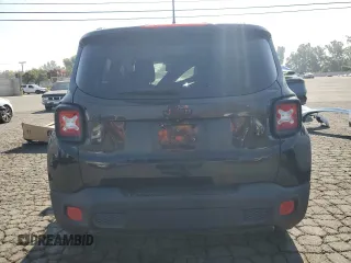 2017 Jeep Renegade Altitude with VIN ZACCJABB6HPG23093, listed as a Copart auction lot 61872965 with 51,408 mi miles and Salvage title. Bid and sale history available at DreamBid. Image 6.