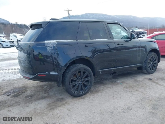 2023 Land Rover Range Rover SE with VIN SALKP9FU8PA017919, listed as a IAAI auction lot 41386589 with 23,225 mi miles. Bid and sale history available at carsss.com. Image 4.