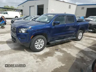 2022 Nissan Frontier SV with VIN 1N6ED1EJ5NN659197, listed as a Copart auction lot 51265805 with 68,682 mi miles and Salvage Title. Bid and sale history available at DreamBid. Image 1.