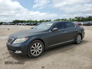 2009 Lexus LS 460 with VIN JTHBL46F695084665, listed as a Copart auction lot 53698205 with 59,679 mi miles and Clean Title. Bid and sale history available at carsss.com. Image 1.