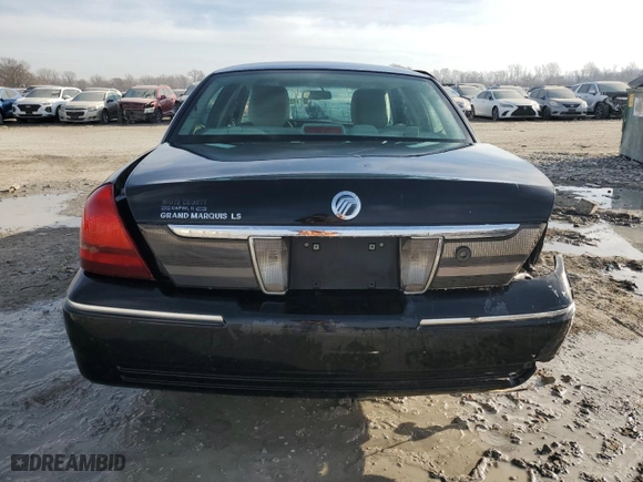 2011 Mercury Grand Marquis LS with VIN 2MEBM7FV0BX608564, listed as a Copart auction lot 48513095 with 128,241 mi miles and Salvage Title. Bid and sale history available at carsss.com. Image 6.