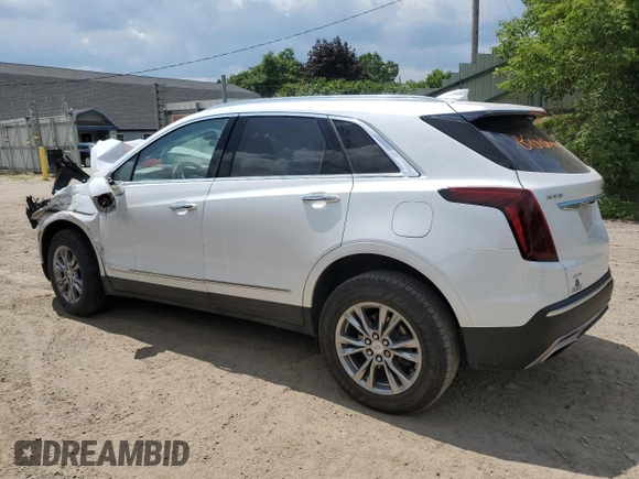 2020 Cadillac XT5 Premium Luxury AWD with VIN 1GYKNDRSXLZ236798, listed as a Copart auction lot 62731505 with Not provided miles and Clean title. Bid and sale history available at DreamBid. Image 2.