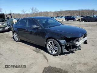 2014 Audi A4 Premium with VIN WAUBFAFL9EN040745, listed as a Copart auction lot 49696325 with 137,154 mi miles and Salvage Title. Bid and sale history available at carsss.com. Image 4.