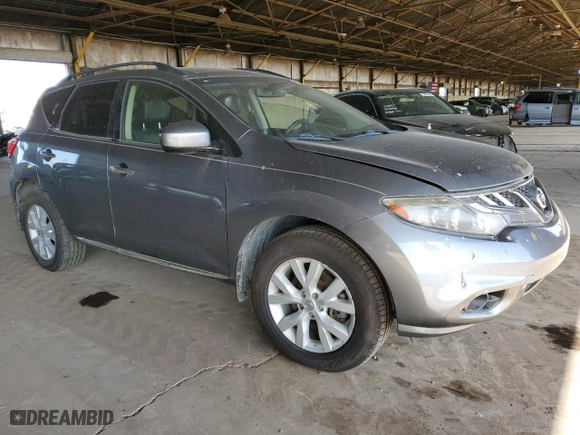2014 Nissan Murano SV with VIN JN8AZ1MWXEW506443, listed as a Copart auction lot 51817405 with 137,922 mi miles and Clean Title. Bid and sale history available at carsss.com. Image 4.