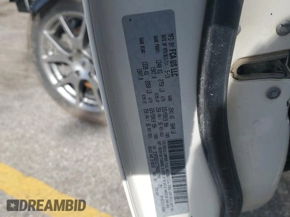 2019 Dodge Journey GT with VIN 3C4PDDEG1KT784503, listed as a Copart auction lot 53991015 with Not provided miles and Salvage title. Bid and sale history available at DreamBid. Image 13.