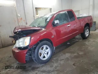 2004 Nissan Titan SE z VIN 1N6AA06A84N590696, wystawiony jako Copart lot #55947145 z przebiegiem 244 851 mil mil oraz Szkoda całkowita • Salvage title. Historia ofert i sprzedaży dostępna na DreamBid. Obrazek 1.