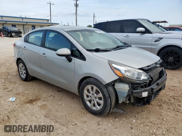 2013 Kia Rio EX with VIN KNADN4A38D6303580, listed as a Copart auction lot 63126825 with 103,675 mi miles and Salvage title. Bid and sale history available at DreamBid. Image 4.