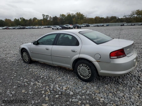 2001 Chrysler Sebring LX with VIN 1C3EL46X71N656634, listed as a Copart auction lot 75848074 with 122,718 mi miles and Clean Title. Bid and sale history available at carsss.com. Image 2.