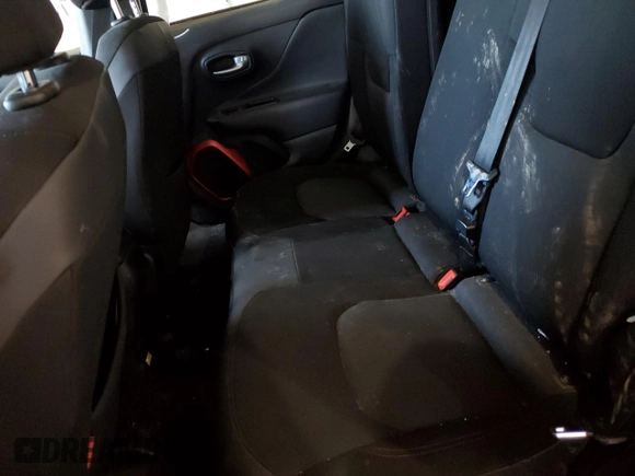 2017 Jeep Renegade Trailhawk with VIN ZACCJBCB9HPE56121, listed as a Copart auction lot 55655485 with 127,661 mi miles and Salvage title. Bid and sale history available at DreamBid. Image 10.