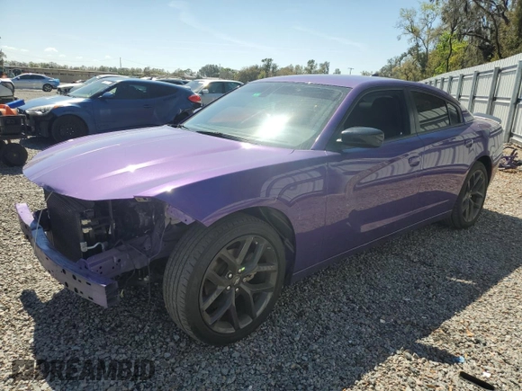 2023 Dodge Charger SXT z VIN 2C3CDXBG3PH576065, wystawiony jako Copart lot #46671185 z przebiegiem 28 362 mil mil oraz Nie do naprawy • Non repairable. Historia ofert i sprzedaży dostępna na DreamBid. Obrazek 1.