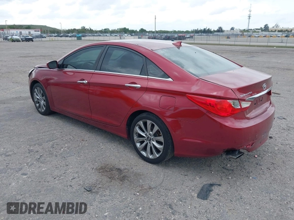 2013 Hyundai Sonata Limited with VIN 5NPEC4AC0DH518020, listed as a IAAI auction lot 41770278 with 98,322 mi miles and . Bid and sale history available at DreamBid. Image 3.