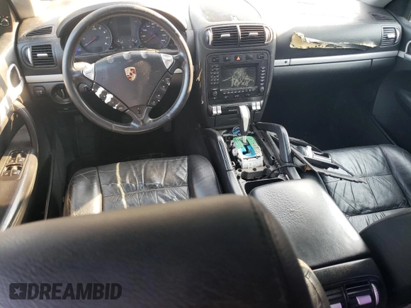 2005 Porsche Cayenne with VIN WP1AA29P55LA22920, listed as a Copart auction lot 71300284 with 0 mi miles and Salvage Title. Bid and sale history available at carsss.com. Image 8.