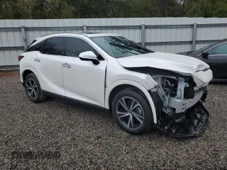 2024 Lexus RX with VIN JTJCHMAA5R2017637, listed as a Copart auction lot 46630235 with 16,253 mi miles and Salvage Title. Bid and sale history available at carsss.com. Image 4.