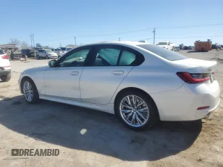 2023 BMW 3 Series 330i xDrive with VIN 3MW89FF08P8D56728, listed as a Copart auction lot 47178305 with 0 mi miles and Salvage Title. Bid and sale history available at carsss.com. Image 2.