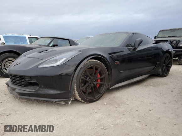 2019 Chevrolet Corvette Grand Sport 1LT z VIN 1G1YW2D73K5111208, wystawiony jako Copart lot #76806034 z przebiegiem Nie podano mil oraz Nie do naprawy • Non repairable. Historia ofert i sprzedaży dostępna na DreamBid. Obrazek 1.
