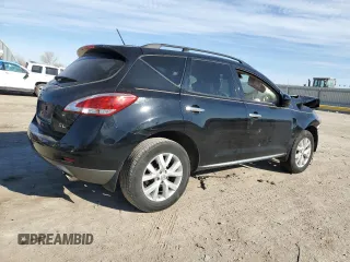 2014 Nissan Murano SL with VIN JN8AZ1MU7EW418559, listed as a Copart auction lot 41577695 with 125,256 mi miles and Salvage Title. Bid and sale history available at carsss.com. Image 3.