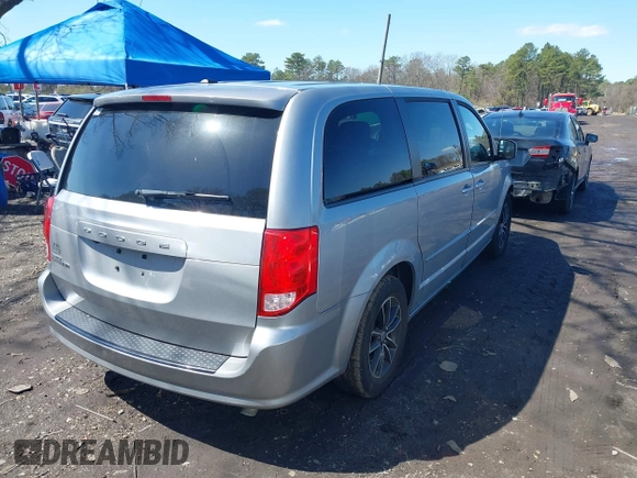 2017 Dodge Grand Caravan SE with VIN 2C4RDGBG9HR732854, listed as a IAAI auction lot 41980430 with 124,726 mi miles and . Bid and sale history available at DreamBid. Image 4.