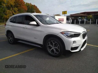 2016 BMW X1 xDrive28i with VIN WBXHT3C3XGP880243, listed as a Copart auction lot 48908425 with 56,100 mi miles and Salvage Title. Bid and sale history available at carsss.com. Image 1.