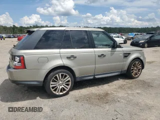 2010 Land Rover Range Rover Sport HSE Lux with VIN SALSK2D4XAA252323, listed as a Copart auction lot 60512735 with Not provided miles and Clean title. Bid and sale history available at DreamBid. Image 3.