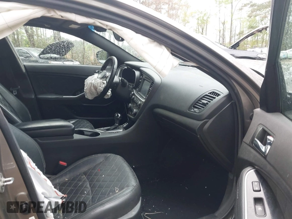 2015 Kia Optima SXL Turbo with VIN 5XXGR4A66FG393606, listed as a IAAI auction lot 42005693 with 194,747 mi miles and . Bid and sale history available at DreamBid. Image 5.