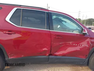 2020 Chevrolet Traverse LT Cloth with VIN 1GNERGKW5LJ135311, listed as a IAAI auction lot 42638602 with 106,860 mi miles and . Bid and sale history available at DreamBid. Image 13.