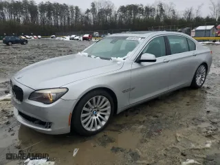 2011 BMW 7 Series 750Li xDrive with VIN WBAKC8C54BC431767, listed as a Copart auction lot 44861035 with 82,607 mi miles and Salvage Title. Bid and sale history available at carsss.com. Image 1.