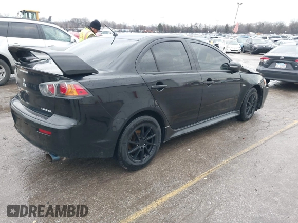 2016 Mitsubishi Lancer ES with VIN JA32U2FU8GU009324, listed as a IAAI auction lot 41722497 with 93,399 mi miles and . Bid and sale history available at DreamBid. Image 4.
