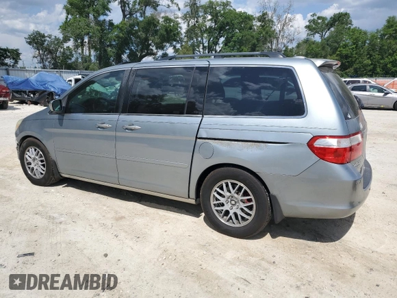 2006 Honda Odyssey Touring z VIN 5FNRL38866B063804, wystawiony jako Copart lot #54767825 z przebiegiem 358 020 mil mil oraz Szkoda całkowita • Salvage title. Historia ofert i sprzedaży dostępna na DreamBid. Obrazek 2.