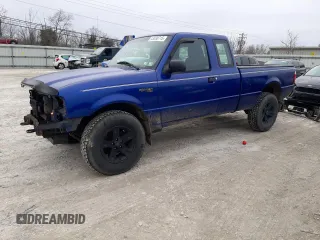 2004 Ford Ranger XL Fleet with VIN 1FTYR15E14PB33057, listed as a Copart auction lot 43638715 with 77,278 mi miles and Salvage Title. Bid and sale history available at DreamBid. Image 1.