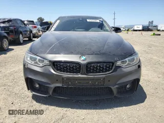 2015 BMW 4 Series 435i with VIN WBA3R1C51FK195536, listed as a Copart auction lot 57846985 with 105,626 mi miles and Salvage title. Bid and sale history available at DreamBid. Image 5.