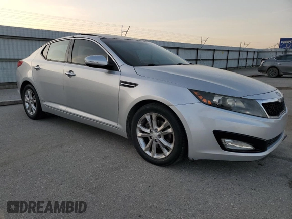 2012 Kia Optima EX with VIN 5XXGN4A7XCG037286, listed as a Copart auction lot 52386335 with 114,750 mi miles and Salvage Title. Bid and sale history available at carsss.com. Image 4.