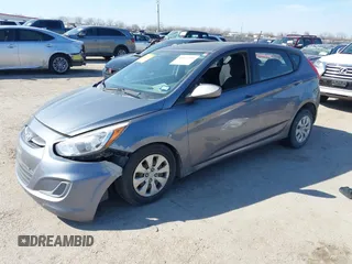 2016 Hyundai Accent SE with VIN KMHCT5AE8GU247843, listed as a IAAI auction lot 41672555 with 121,510 mi miles. Bid and sale history available at carsss.com. Image 17.