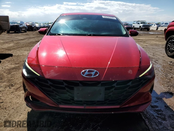 2021 Hyundai Elantra SEL z VIN 5NPLM4AG8MH044275, wystawiony jako Copart lot #56269205 z przebiegiem 78 477 mil mil oraz Szkoda całkowita • Salvage title. Historia ofert i sprzedaży dostępna na DreamBid. Obrazek 5.