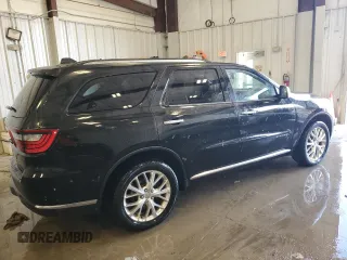2014 Dodge Durango Citadel with VIN 1C4RDJEG0EC375013, listed as a Copart auction lot 44381125 with 214,532 mi miles and Clean title. Bid and sale history available at DreamBid. Image 3.