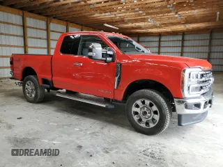 2024 Ford F-350 with VIN 1FT8X3BM1RED45148, listed as a Copart auction lot 50202555 with Not provided miles and Salvage title. Bid and sale history available at DreamBid. Image 4.