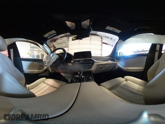 2021 BMW 5 Series 530i with VIN WBA53BH06MCG96915, listed as a IAAI auction lot 41640813 with 50,562 mi miles and . Bid and sale history available at DreamBid. Image 23.