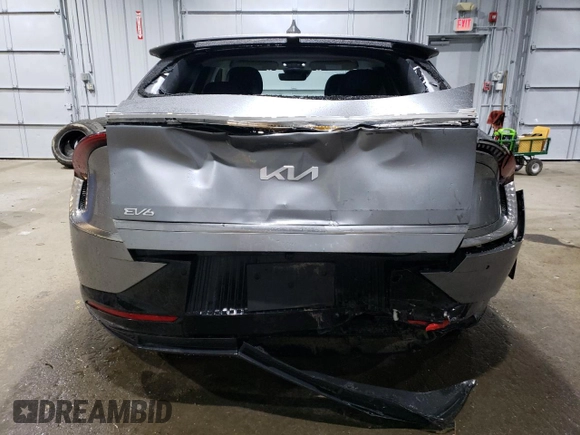 2022 Kia EV6 Wind with VIN KNDC3DLC7N5085270, listed as a Copart auction lot 69578314 with 65,212 mi miles and Salvage Title. Bid and sale history available at carsss.com. Image 6.