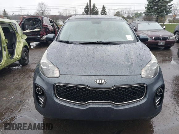 2017 Kia Sportage LX with VIN KNDPMCAC8H7217649, listed as a IAAI auction lot 40843857 with 146,881 mi miles and . Bid and sale history available at carsss.com. Image 12.