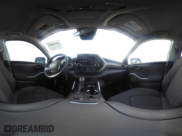 2021 Toyota Highlander L with VIN 5TDZZRAH7MS537442, listed as a IAAI auction lot 41530851 with 56,266 mi miles and . Bid and sale history available at DreamBid. Image 19.