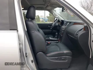 2020 Nissan Armada SL with VIN JN8AY2NC9L9616120, listed as a IAAI auction lot 42092766 with 52,593 mi miles. Bid and sale history available at carsss.com. Image 5.