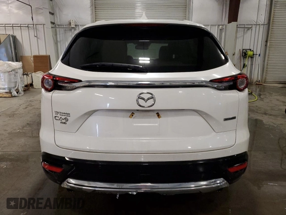 2022 Mazda CX-9 Touring with VIN JM3TCBCY6N0622621, listed as a Copart auction lot 45153405 with 46,204 mi miles and Salvage Title. Bid and sale history available at carsss.com. Image 6.
