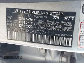 2014 Mercedes-Benz CLS 550 с VIN WDDLJ7DB3EA108781, выставлен на аукционе IAAI как лот 42065344 с пробегом 40 230 миль миль и . История ставок и продаж доступна на DreamBid. Изображение 9.