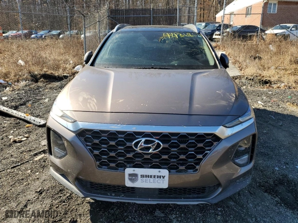 2019 Hyundai Santa Fe Limited with VIN 5NMS53AA6KH103431, listed as a Copart auction lot 44368625 with 77,635 mi miles and Salvage Title. Bid and sale history available at carsss.com. Image 5.