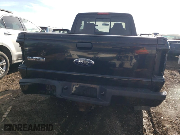 2008 Ford Ranger XLT Appearance with VIN 1FTYR14E78PA23783, listed as a Copart auction lot 45485514 with 136,191 mi miles and Salvage Title. Bid and sale history available at carsss.com. Image 6.