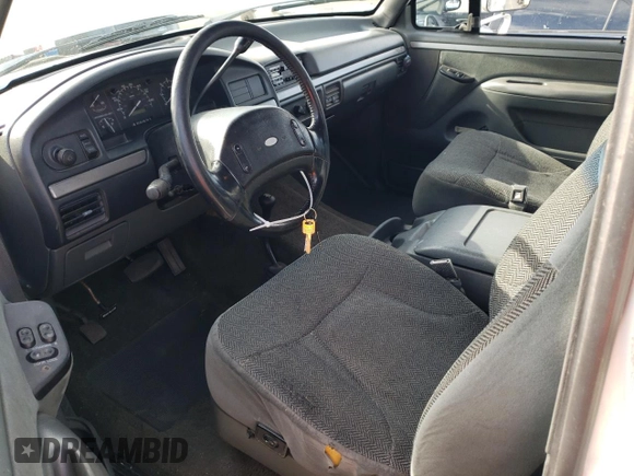1992 Ford F-150 with VIN 1FTEX14N3NKB14423, listed as a Copart auction lot 77404624 with 287,507 mi miles and Salvage Title. Bid and sale history available at carsss.com. Image 8.