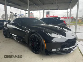 2016 Chevrolet Corvette Z06 3LZ with VIN 1G1YU2D64G5609681, listed as a Copart auction lot 45063935 with 29,131 mi miles and Clean Title. Bid and sale history available at carsss.com. Image 1.
